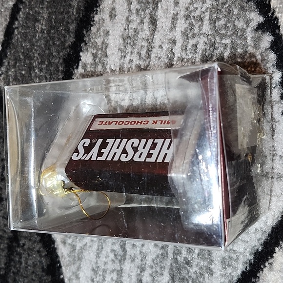 HERSHEY'S CANDY-BAR 2008 KURT ADLER HANDCRAFTED GLASS CHRISTMAS ORNAMENT - Picture 8 of 12